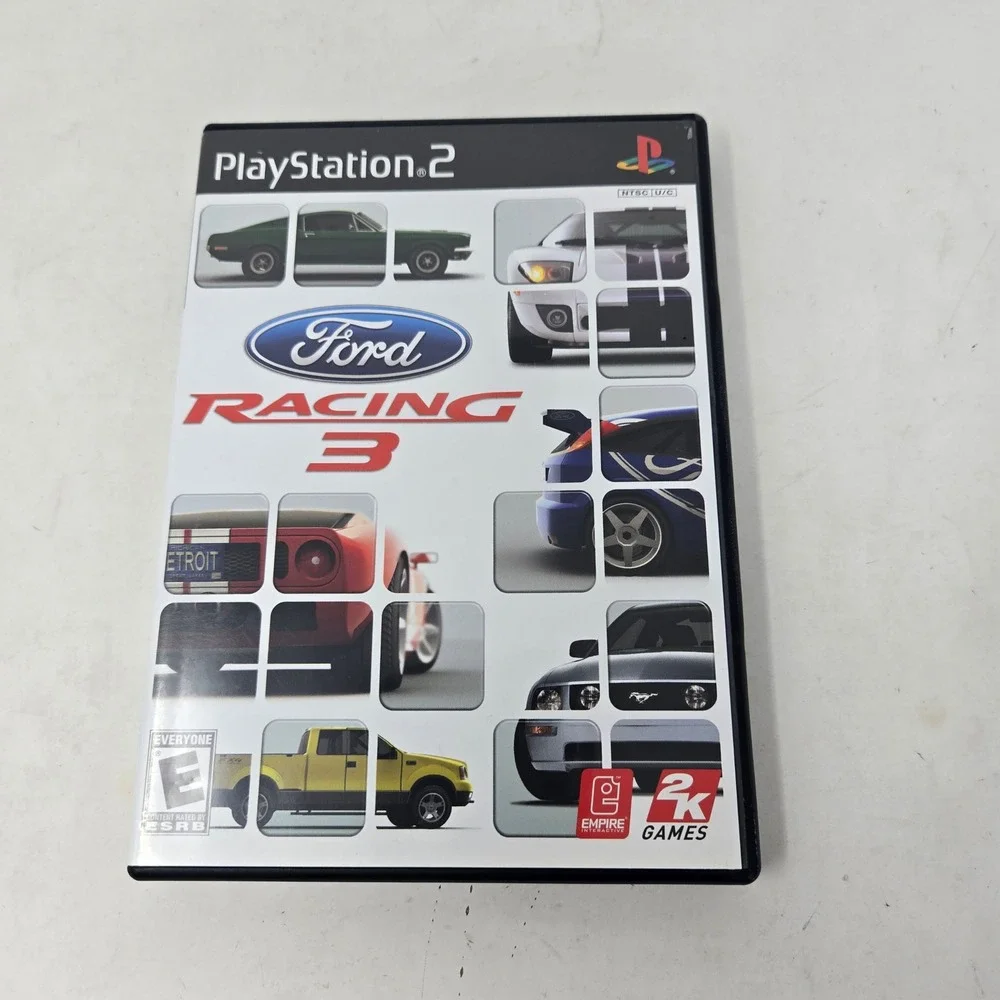 Ford Racing 3 Sony PlayStation 2 PS2 2005 CIB Blue Disc Complete with Manual